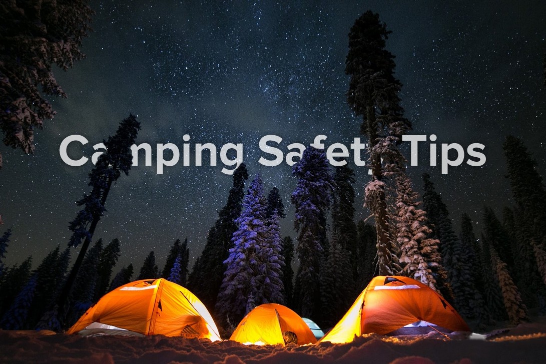 Safety Tips For The Outdoors Overnight Camping KASSICO